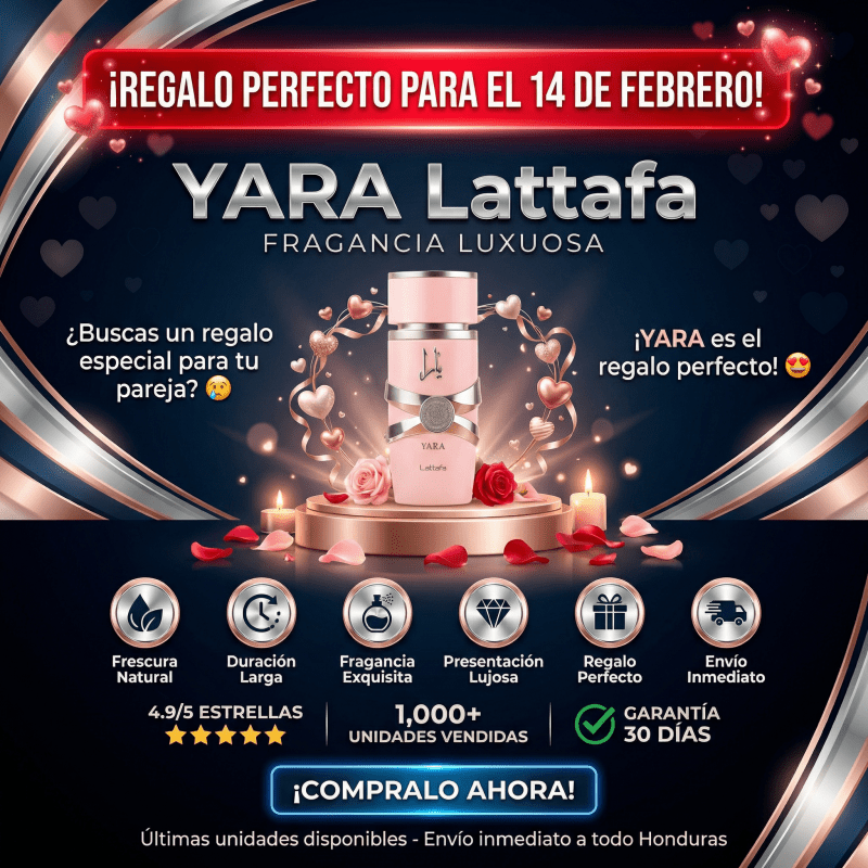 ORIGINAL PERFUME YARA – LATTAFA (EAU DE PARFUM) - Inversiones Alkosto